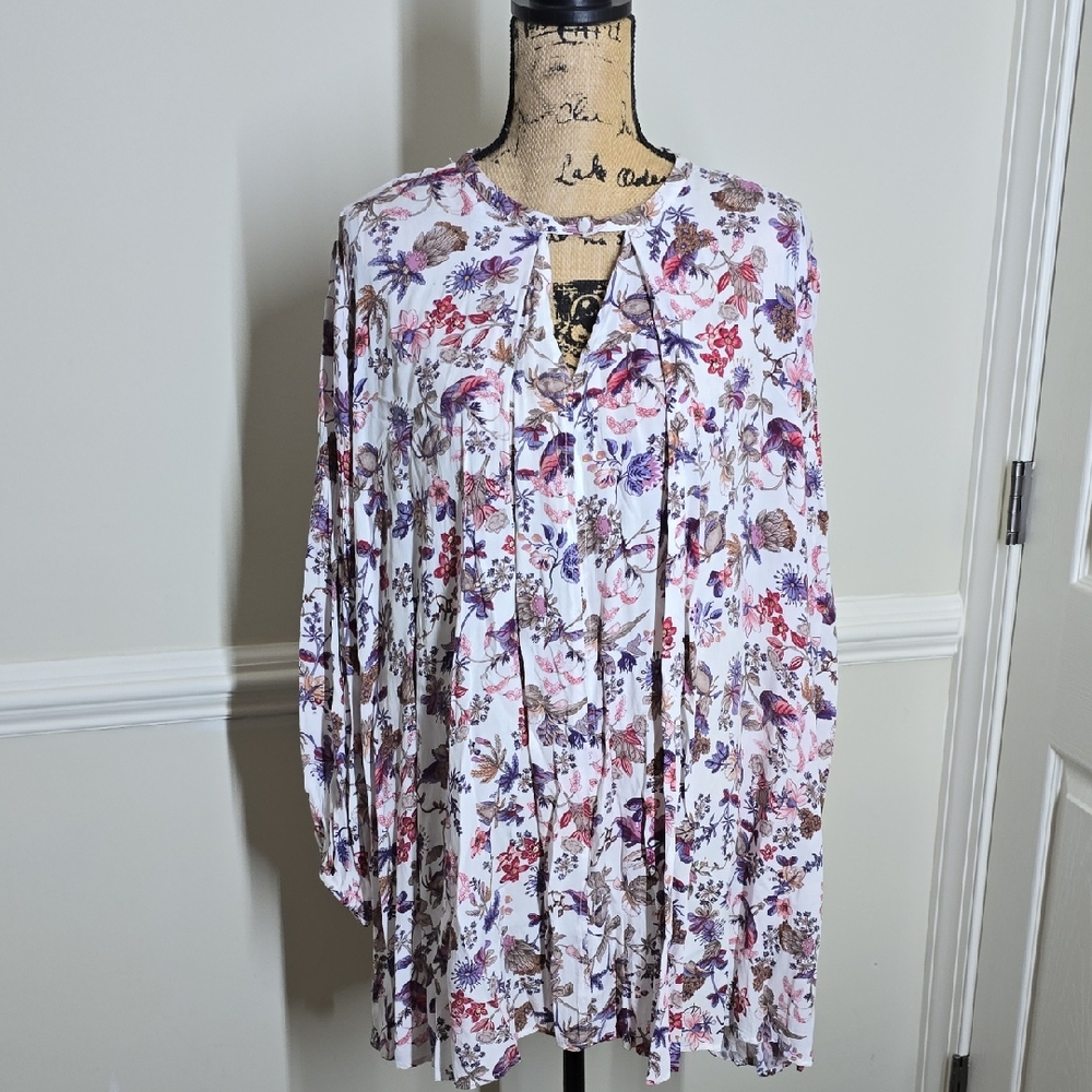 Floral Print Women's Top